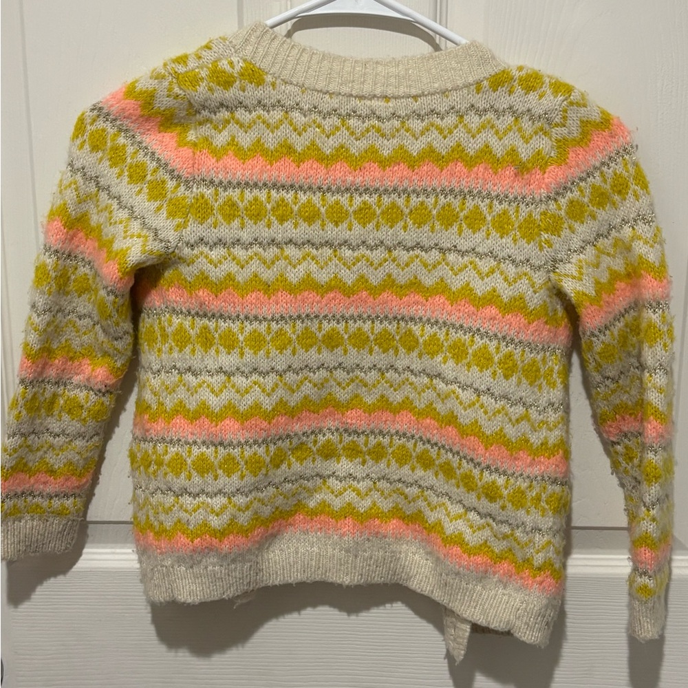 Cat & Jack Multicolor Patterned Sweater - Picture 3 of 4